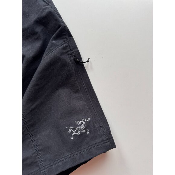 ARC'TERYX Konseal 7.5" Black Cotton Blend Technical Climbing Shorts, Size 4 - Picture 5 of 15